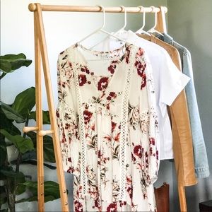 Chicwish Floral Tunic Small
